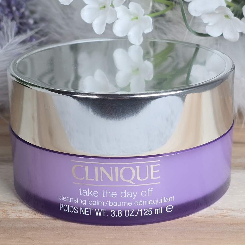 Clinique Take The Day Off Face Cleansing Balm Makeup Remover Full Size 3.8 oz - Picture 2 of 7
